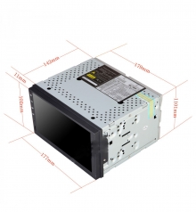 Уиверсална мултимедия TD702AB, Android, GPS, WiFi,  7 инча