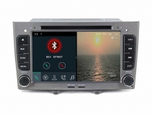 Двоен дин навигация за PEUGEOT 308,408 с Android 14 PE7370SH GPS, WiFi, DVD, 7 инча