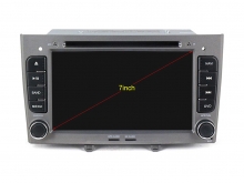 Двоен дин навигация за PEUGEOT 308,408 с Android 14 PE7370SH GPS, WiFi, DVD, 7 инча