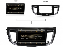 Навигация двоен дин за HONDA Accord (13-17) с Android 16 H5100H  GPS, WiFi, 10.1 инча