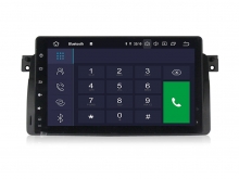 Навигация двоен дин за BMW E46  с Android 16 BM4432H GPS, WiFi, 9 инча