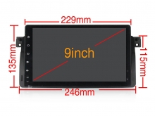 Навигация двоен дин за BMW E46  с Android 16 BM4432H GPS, WiFi, 9 инча