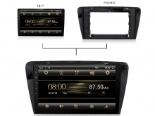 Мултимедийна навигация за SKODA OCTAVIA (13-17) с Android 16 SK5280H GPS, WiFi, 10.1 инча
