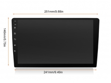 Навигация двоен дин за SKODA SUPERB (15-19) с Android 16 SK5214H GPS, WiFi, 10.1 инча