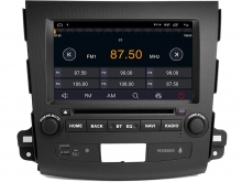 Навигация двоен дин за MITSUBISHI OUTLANDER (06-13)с Android 16 MI8130H GPS, WiFi, DVD, 8 ин