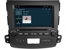Навигация двоен дин за MITSUBISHI OUTLANDER (06-13)с Android 16 MI8130H GPS, WiFi, DVD, 8 ин