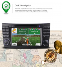 4-ядрена ATZ навигация за Mercedes E-CLASS, CLS, G-CLASS W211, W219, W463, A14, 2GB,32GB