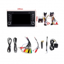 Навигация двоен дин за AUDI A4(02-08) с Android 16 A4471H GPS, WiFi,DVD 7инча