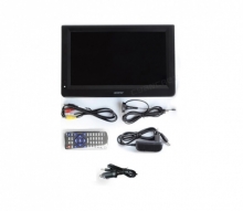 Портативен телевизор с цифров тунер DVB-T2 LEADSTAR D12 12 инча HDMI, ATV, PVR