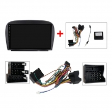 Двоен дин навигация за MERCEDES SL R230 2001-2011 (M0F23H) ANDROID 16, 9 инча