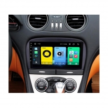 Двоен дин навигация за MERCEDES SL R230 2001-2011 (M0F23H) ANDROID 16, 9 инча