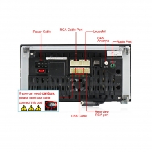 Навигация двоен дин за FORD Galaxy, Kuga, Transit (FO0007H) ANDROID 16, 7 инча, Wi-Fi