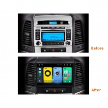 Мултимедийна навигация за HYUNDAI SANTA FE (HY0F267H) ANDROID 16, 9 инча, Wi-Fi