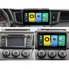Двоен дин навигация за TOYOTA RAV4 (TY0F65H) ANDROID 16, 9 инча, Wi-Fi
