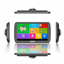 Android GPS навигация за камиони + видеорегистратор Vivas 9 инча, WiFi, Bluetooth
