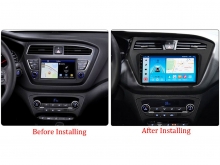 Навигация двоен дин за HYUNDAI I20   (18-19) HY0ZL48H 9 инча с Android 16, Wi-fi, GPS