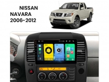4-ядрена мултимедия за NISSAN NAVARA 2nd Gen (D40)(06-15) N0ZL06H 9 инча с Android 16 Wi-fi, GPS