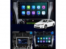 4-ядрена мултимедия за TOYOTA CAMRY (12-15) T073H 10.1 инча с Android 16, Wi-fi, GPS