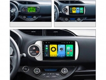 4-ядрена мултимедия за TOYOTA YARIS  (12-19) T0F13326H 9 инча с Android 16, Wi-fi, GPS