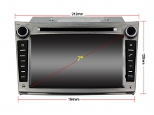 Мултимедия за SUBARU OUTBACK, LEGACY SU0100SH (09-14) 7 инча с Android 16, Wi-fi, GPS