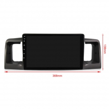 Мултимедия за TOYOTA COROLLA E120/E130 T0ZL81H(01-07) 9 инча с Android 16, Wi-fi, GPS
