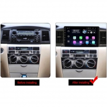 Мултимедия за TOYOTA COROLLA E120/E130 T0ZL81H(01-07) 9 инча с Android 16, Wi-fi, GPS