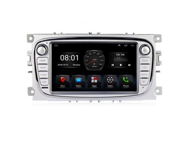 Двоен дин навигация за FORD MONDEO, FOCUS, S-MAX, C-MAX (FO0009H) ANDROID 16, 7 инча, Wi-Fi