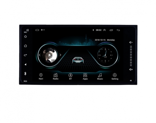 Мултимедийна навигация зa TOYOTA Previa, Estima, Tarago (TY9212H) ANDROID 16, 7 инча, Wi-Fi