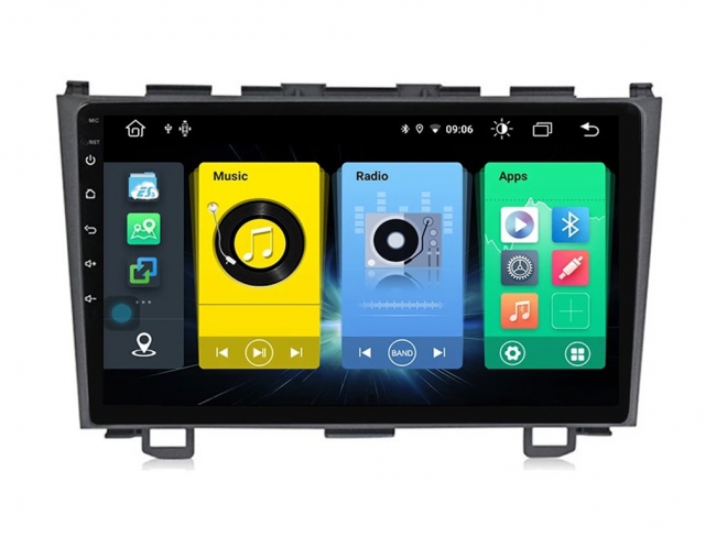 Двоен дин мултимедия за HONDA CR-V 3 (07-12) H0F152H 9 инча с Android 16, Wi-fi, GPS