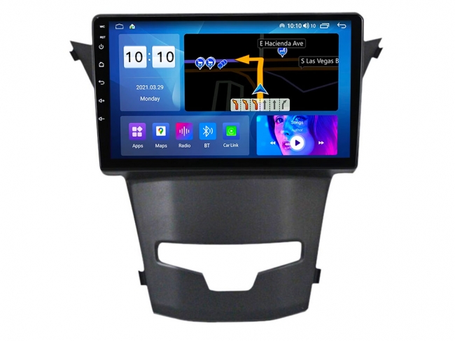 Мултимедия за SSANGYONG KORANDO SS0ZL15H (14-19) 9 инча с Android 16, Wi-fi, GPS