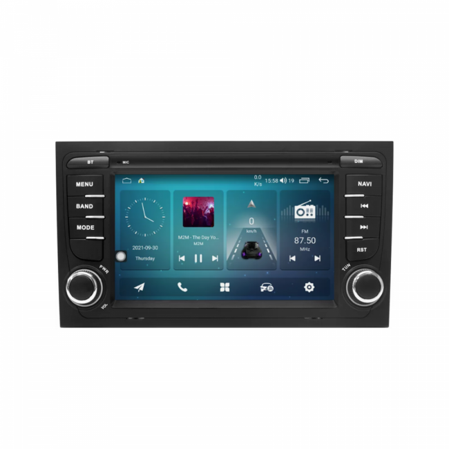 8-ядрена мултимедия за Audi A4 S4 B6 B7 ATZ9279 (01-09) 7 инча, Android 16 Wi-fi, GPS
