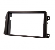 Преден панел двоен дин за VW GOLF V,TOURAN,PASSAT вътрешен отвор 182x114mm. код:35570