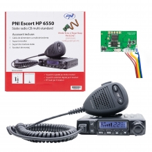 Радиостанция CB PNI Escort HP 6550 с инсталиран PNI ECH01- мултистандартна Радиостанция CB PNI Escort HP 6550 с инсталиран PNI ECH01- мултистандартна