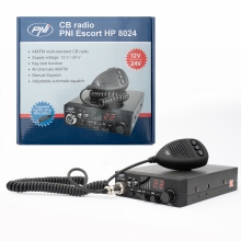 CB PNI радиостанция HP 8024 Escort с регулируем ASQ и захранване 12V-24V CB PNI радиостанция HP 8024 Escort с регулируем ASQ и захранване 12V-24V