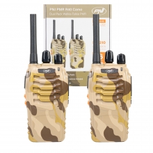 Преносима радиостанция PNI PMR R40 Camo, комплект от 2, 0.5W Преносима радиостанция PNI PMR R40 Camo, комплект от 2, 0.5W